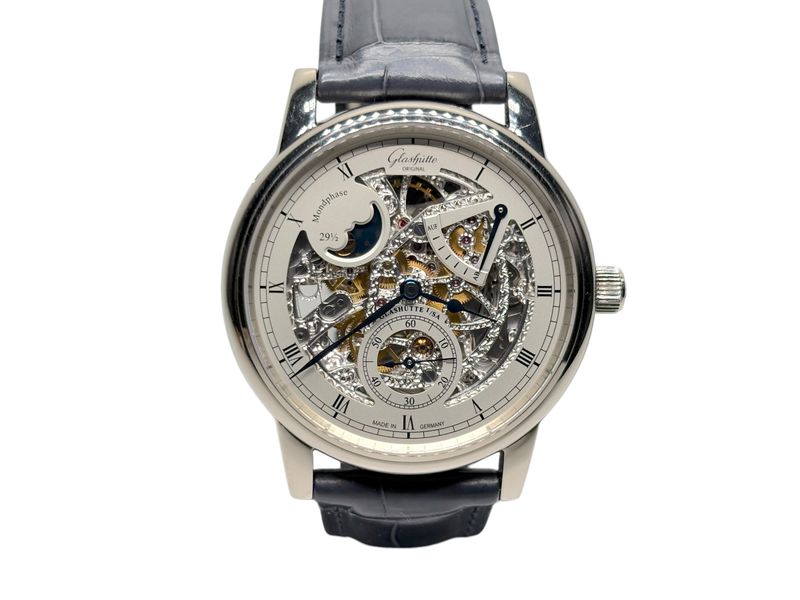 Glashutte Original Senator Moon Phase Skeletonised Edition 1-49-13-15-04-30
